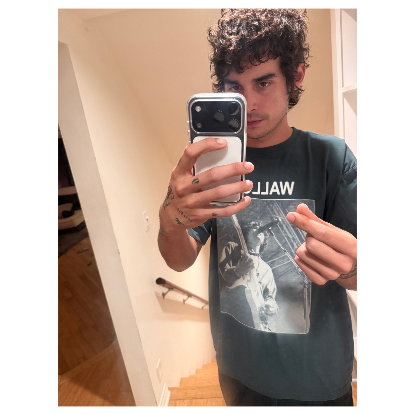 Braeden Photo Tee - Green