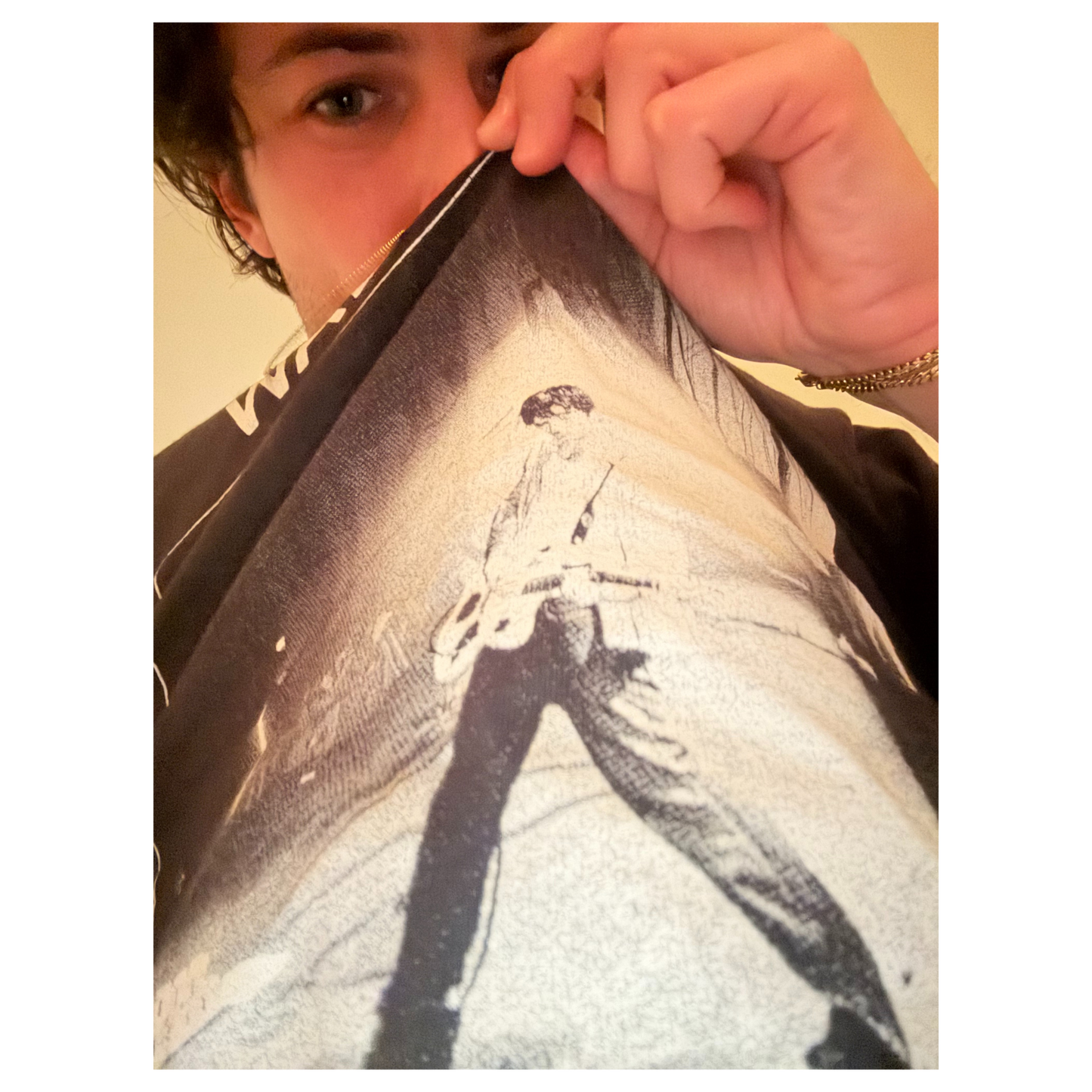 Dylan Photo Tee - Black