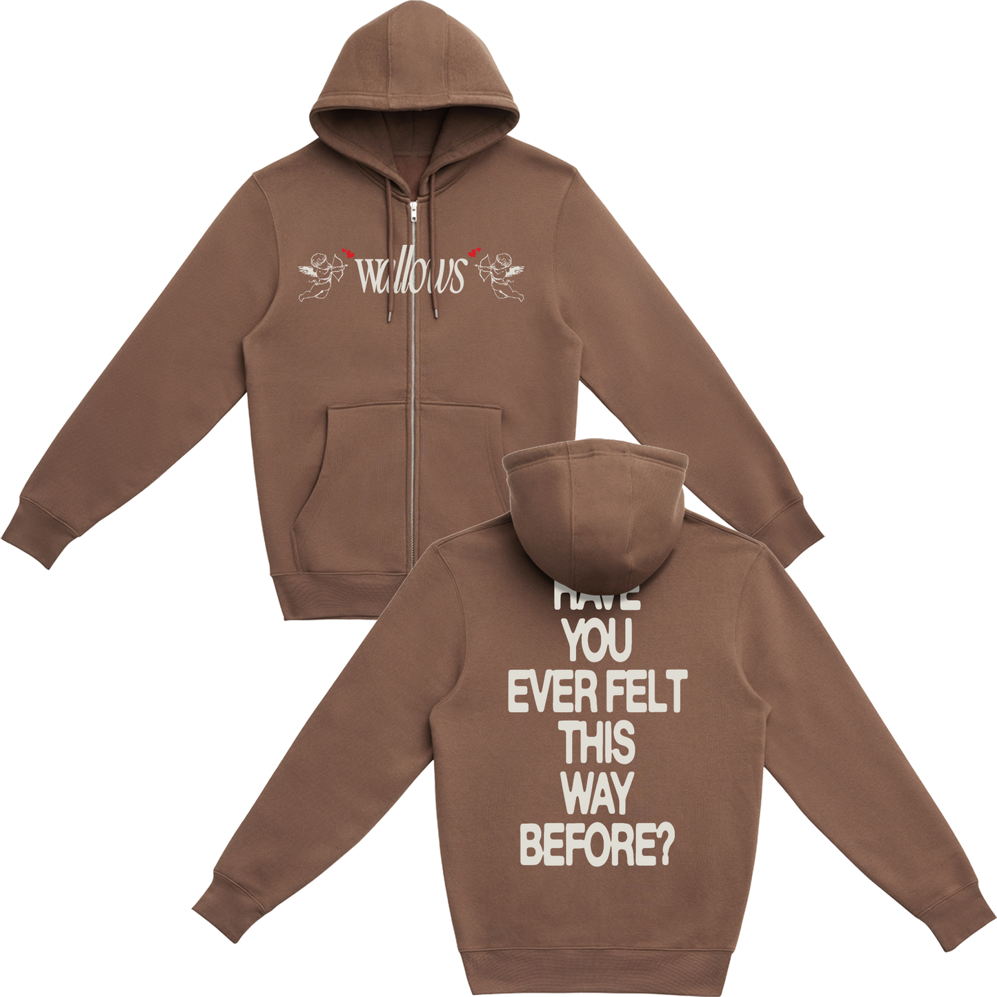 Angel Zip-Up Hoodie