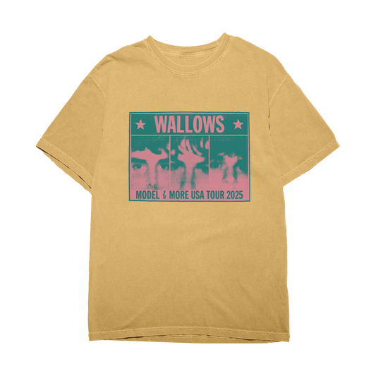 Colorblock Faces Tee