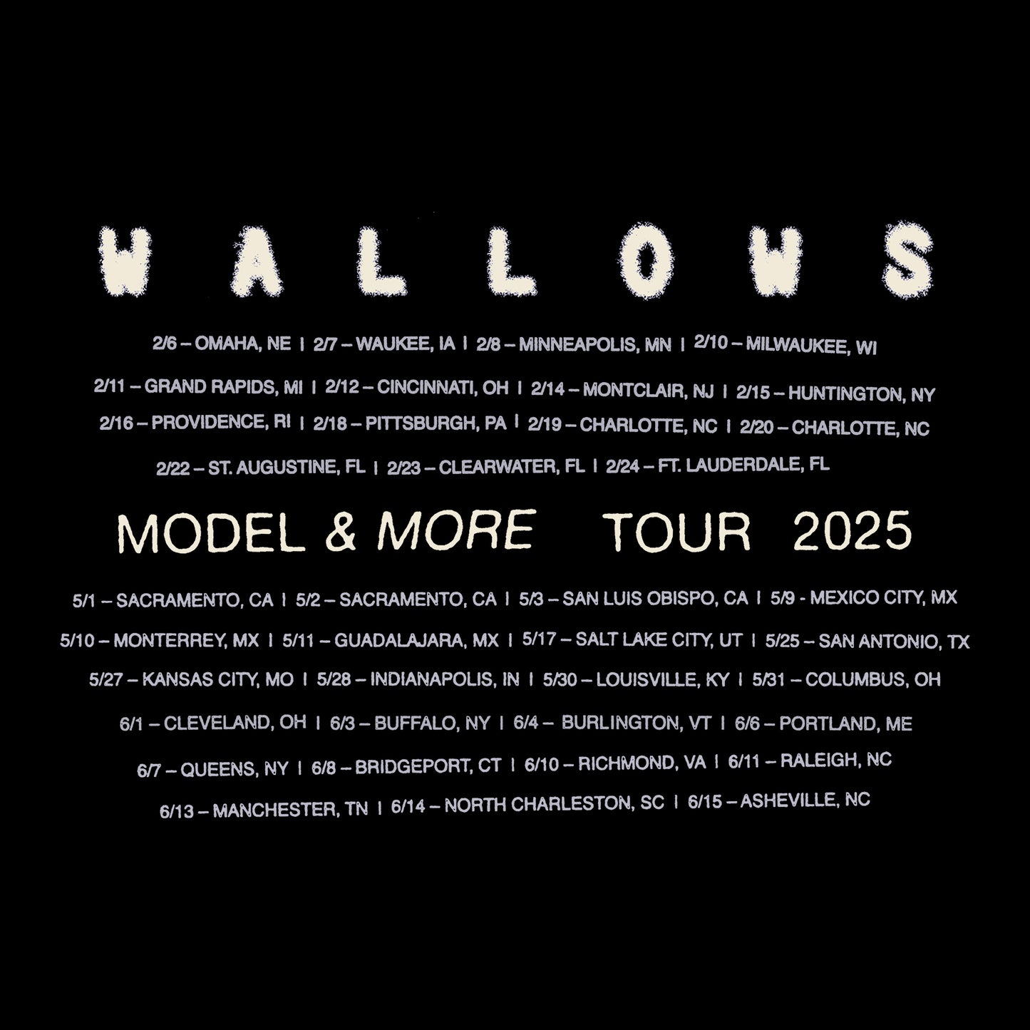 Photo Tour Tee – February-June 2025